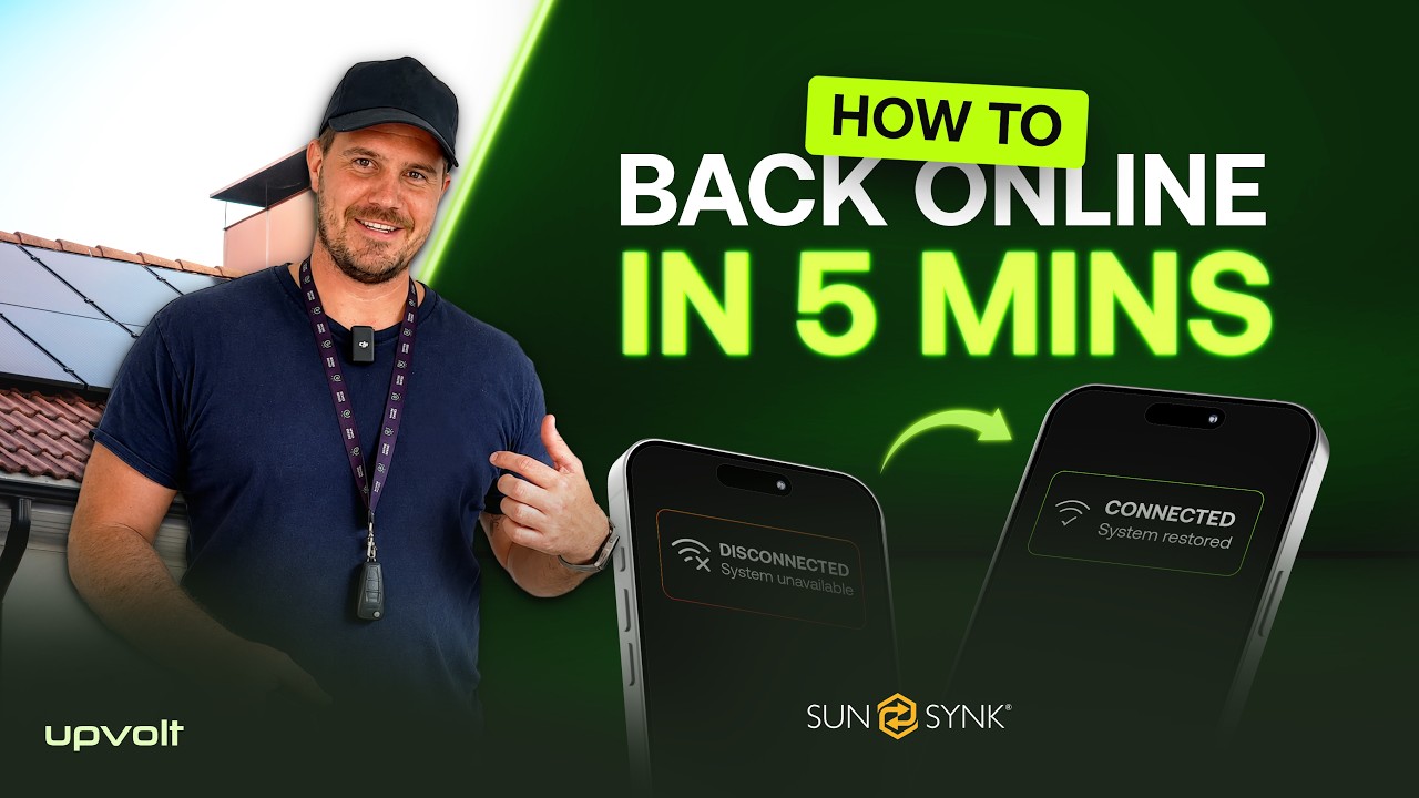 How to Reconnect Your SunSynk Inverter To Wifi | Full Step-by-Step Tutorial!