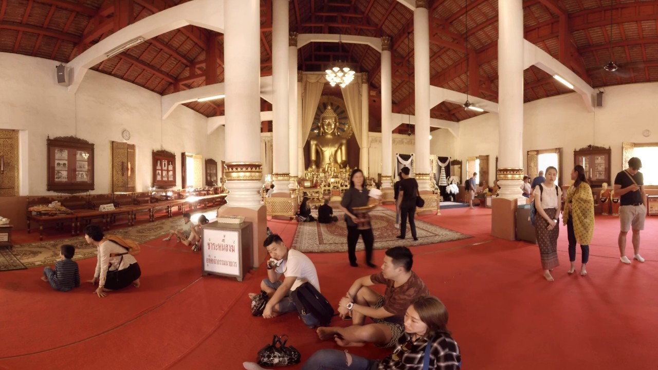 360 video: Inside Wat Phra Singh, Chiang Mai, Thailand