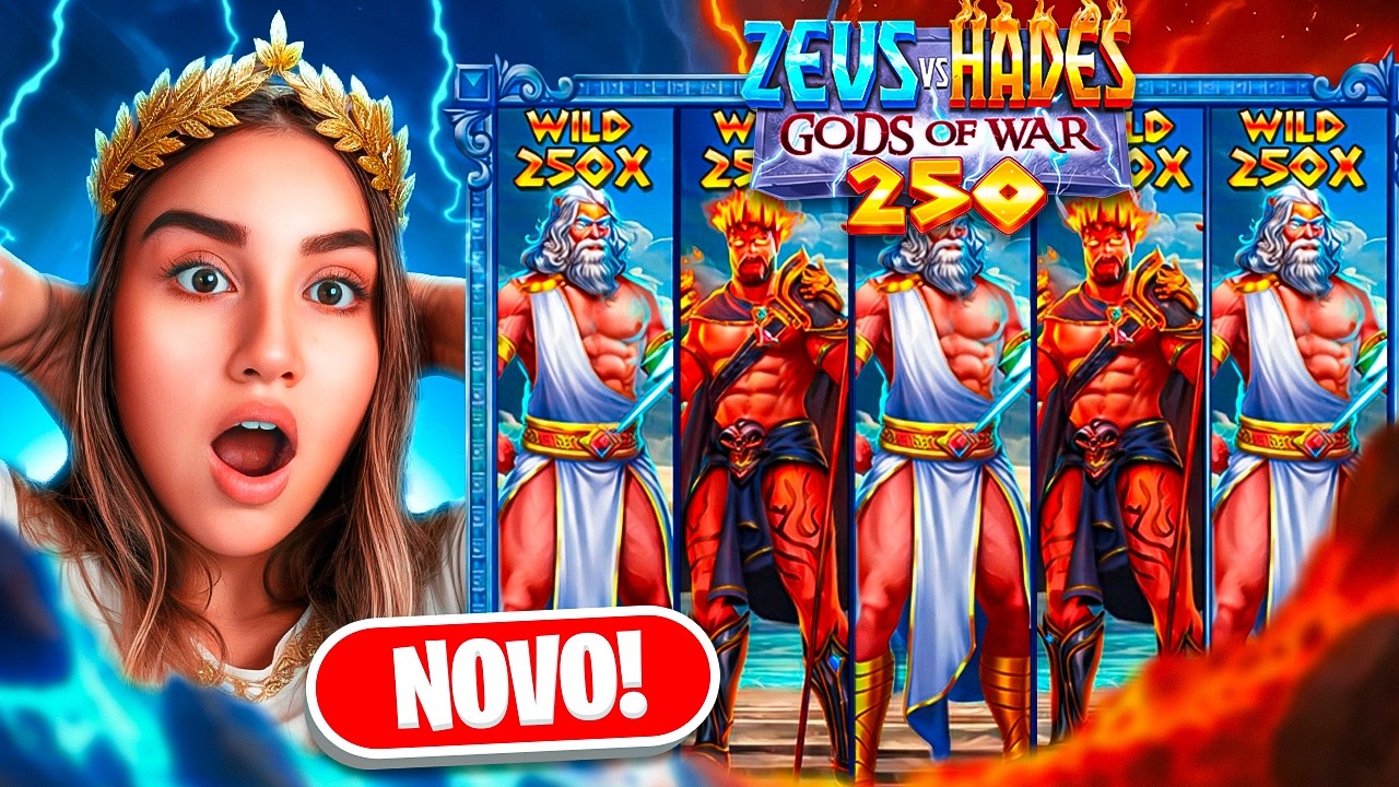 NOVO ZEUS VS HADES COM 250X TODA HORA!