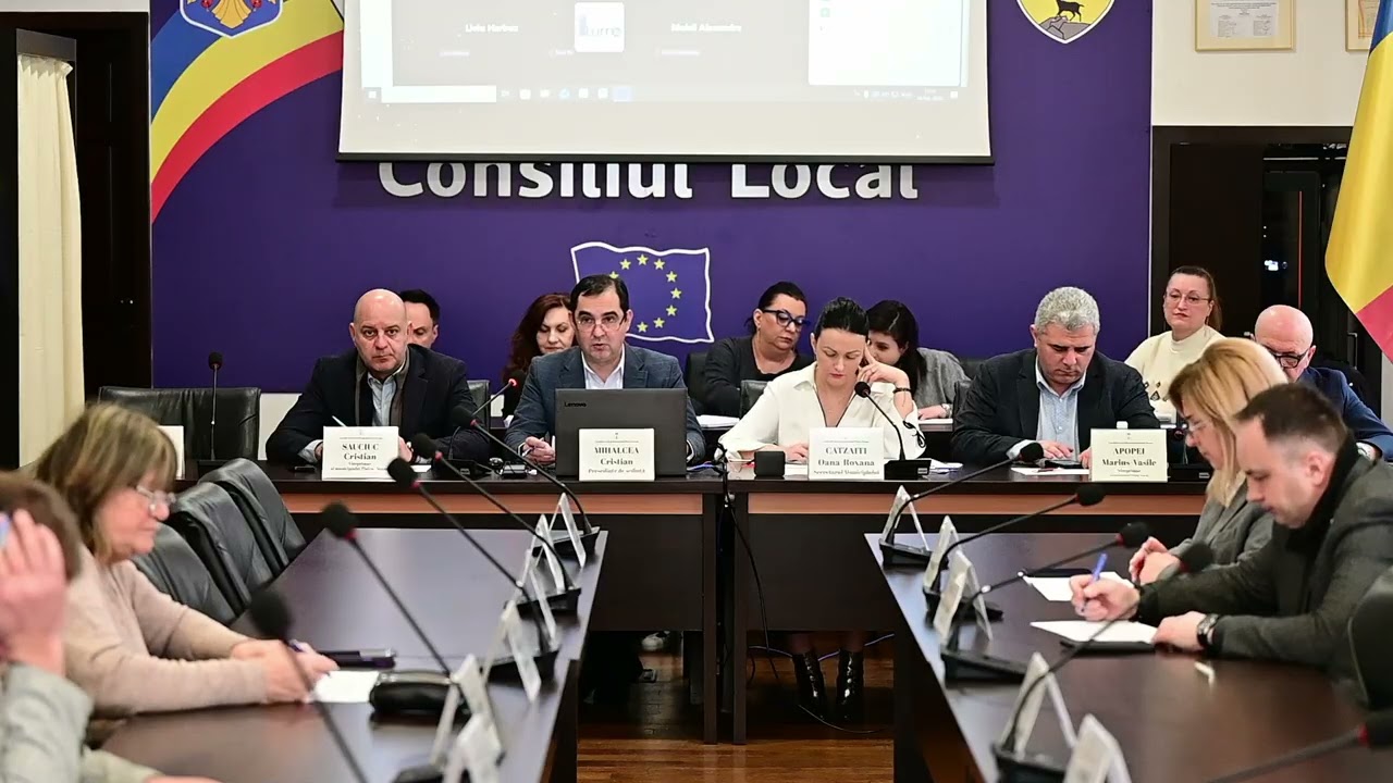 Ședința Consiliului Local Piatra-Neamț⎜16 februarie 2026