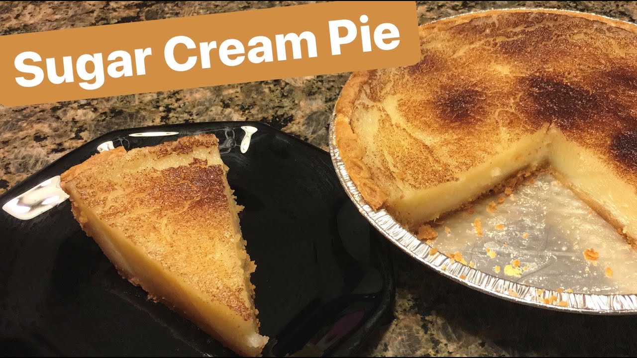 How to Make: Sugar Cream Pie