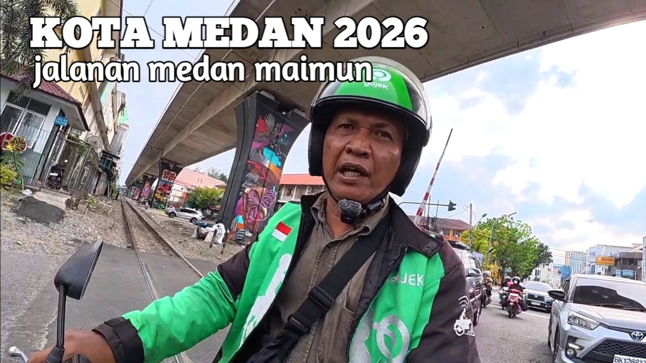 JALANAN MEDAN MAIMUN SIANG INI | KOTA MEDAN 2026 | MOTOVLOG.