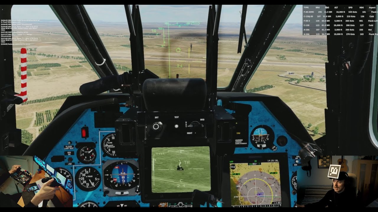 DCS World - Ка-50 и Су-25 захватывают аэродром Хатай. Конфликт в режиме CW PVP.