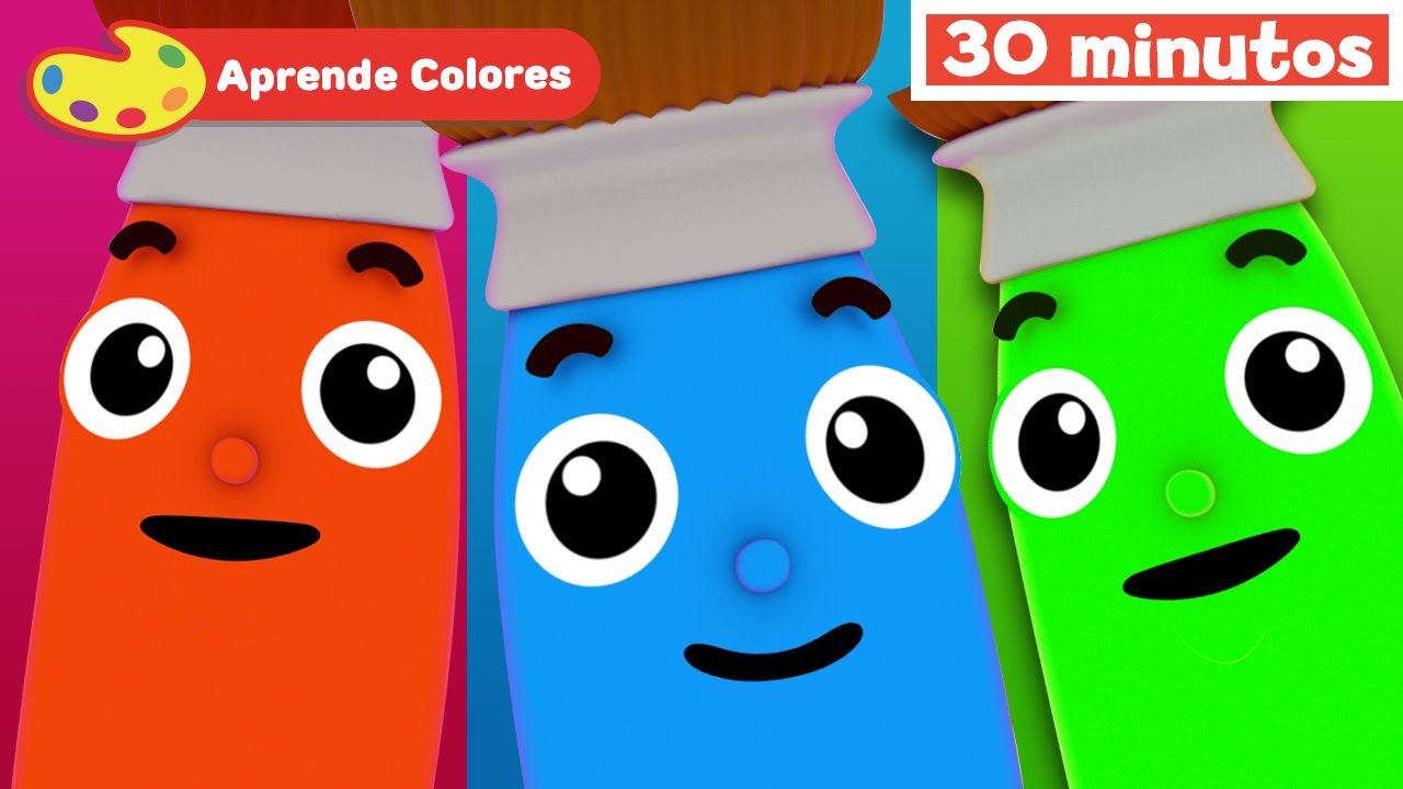 Aprender Colores en Español | Pity el Pincel | Todos los colores para niños | Mi Primera Universidad