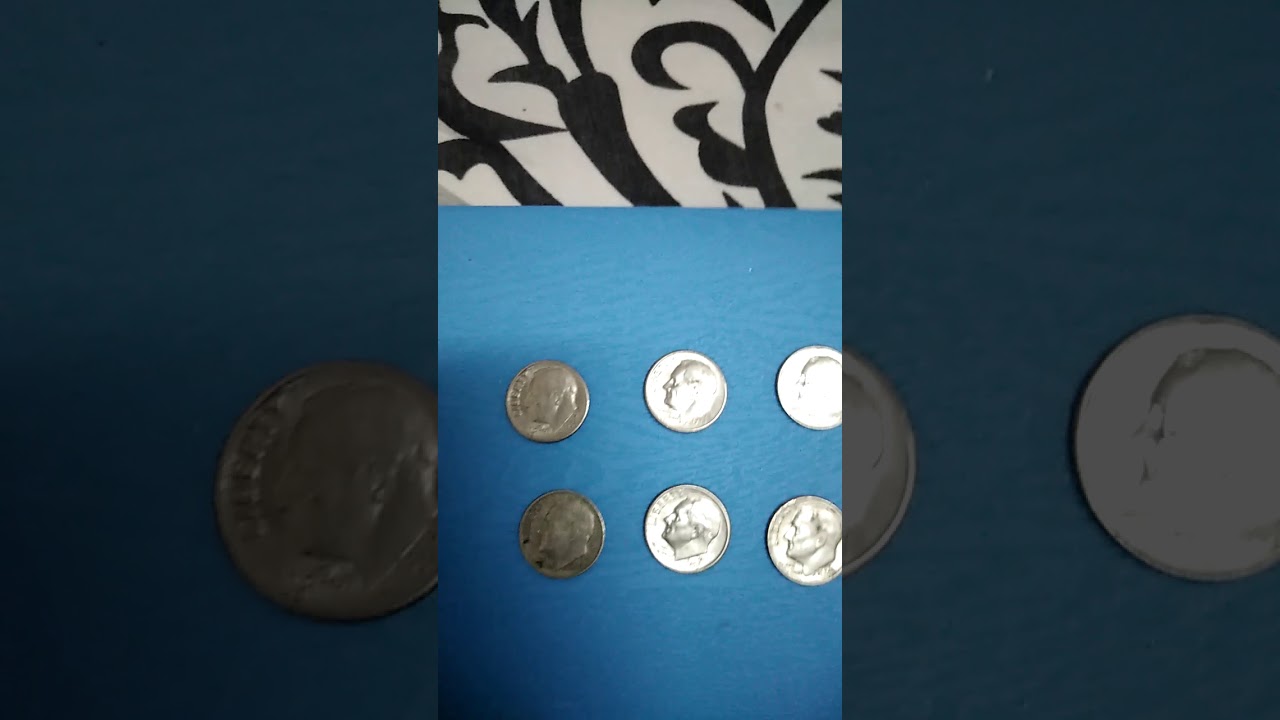 One Dime 1969 1984 1985 1986 1988 1989