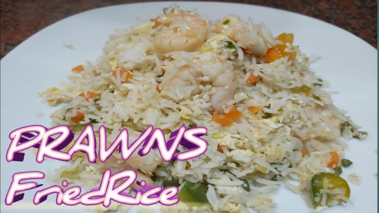 PRAWN FRIEDRICE I PRAWN FRIEDRICE GOANSTYLE I GOAN RECIPE I RESTAURANT STYLE I EASY RECIPE