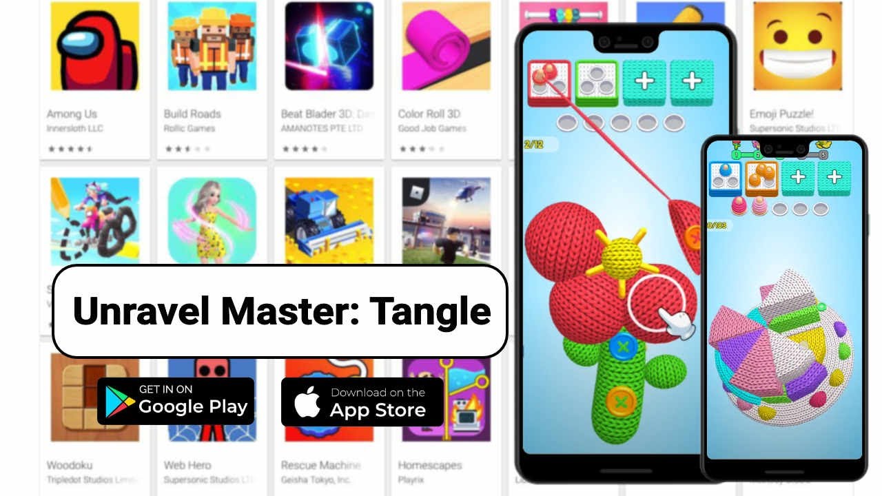 Unravel Master: Tangle Puzzle #1 (Android/IOS)