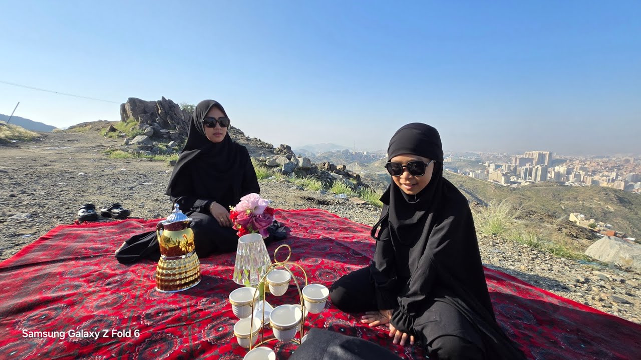 Di Balik Layar Syuting di Jabal Khandama | Kota Makkah | Jabal Kudai