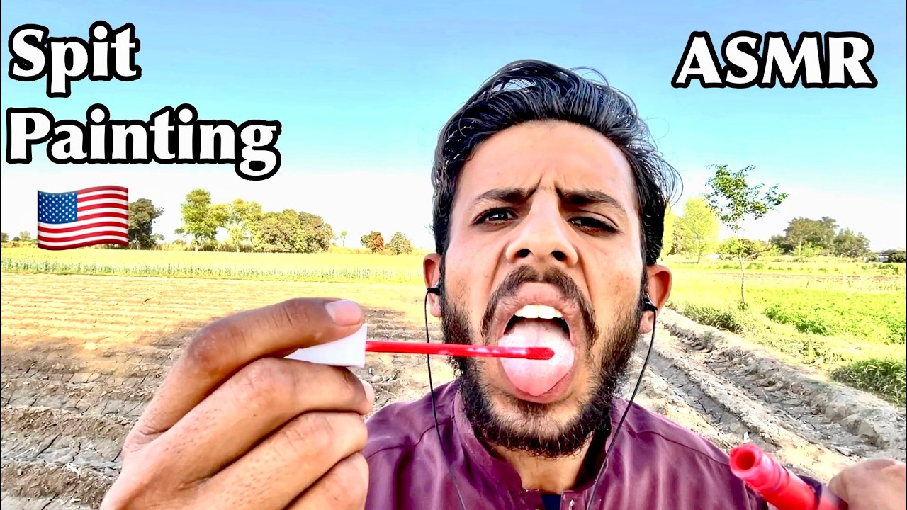 ASMR • Spit Painting Your Makeup 💄 (Mouth Sounds & Hand Movements)