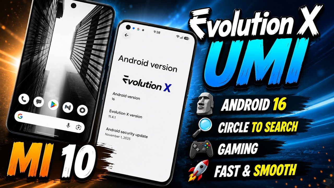 Xiaomi Mi 10 получил Android 16! 🔥 Обзор прошивки Evolution X | Плавная работа или риск?