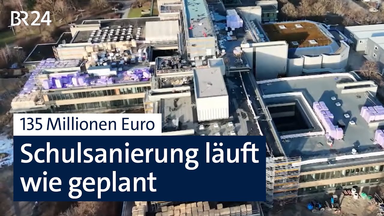 Augsburg: Sanierung der Reischleschen Wirtschaftsschule im Plan | Abendschau | BR24