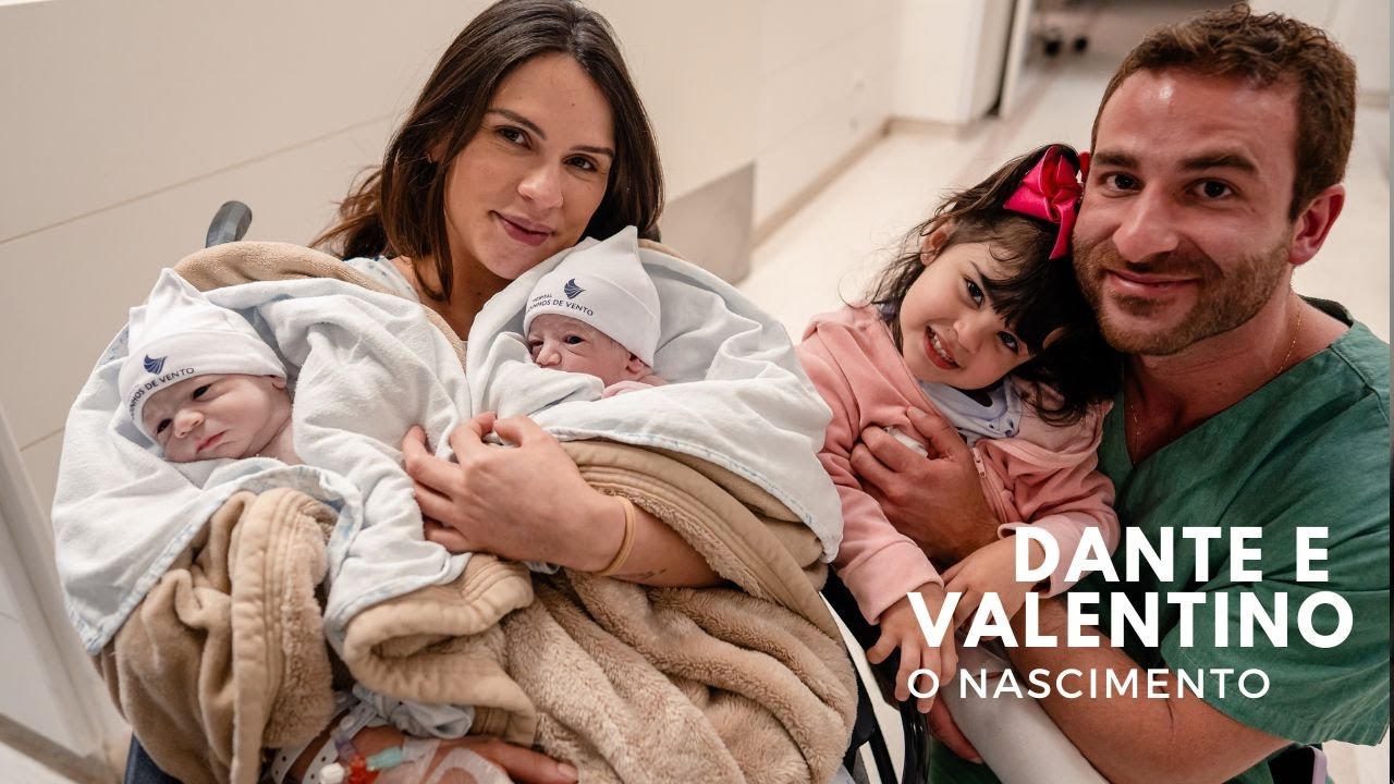 Nascimento do Dante e Valentino // Hospital Moinhos de Vento - Porto Alegre