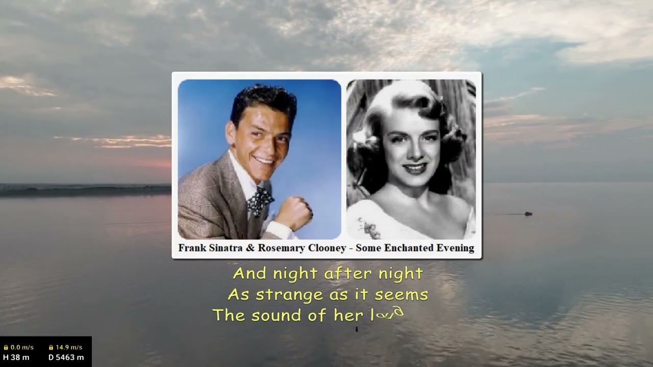 DJI Mavic 3 Frank Sinatra & Rosemary Clooney - Some Enchanted Evening lyrics