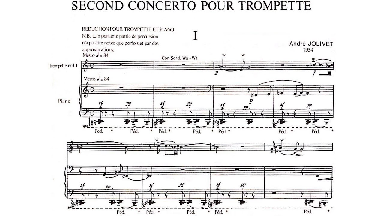 André Jolivet - Trumpet Concerto No. 2
