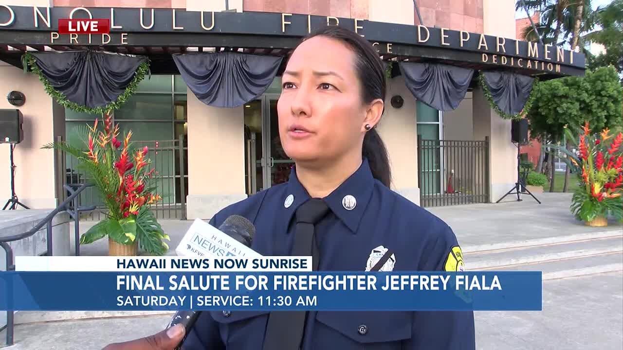HFD, loved ones to honor life of young firefighter killed on duty