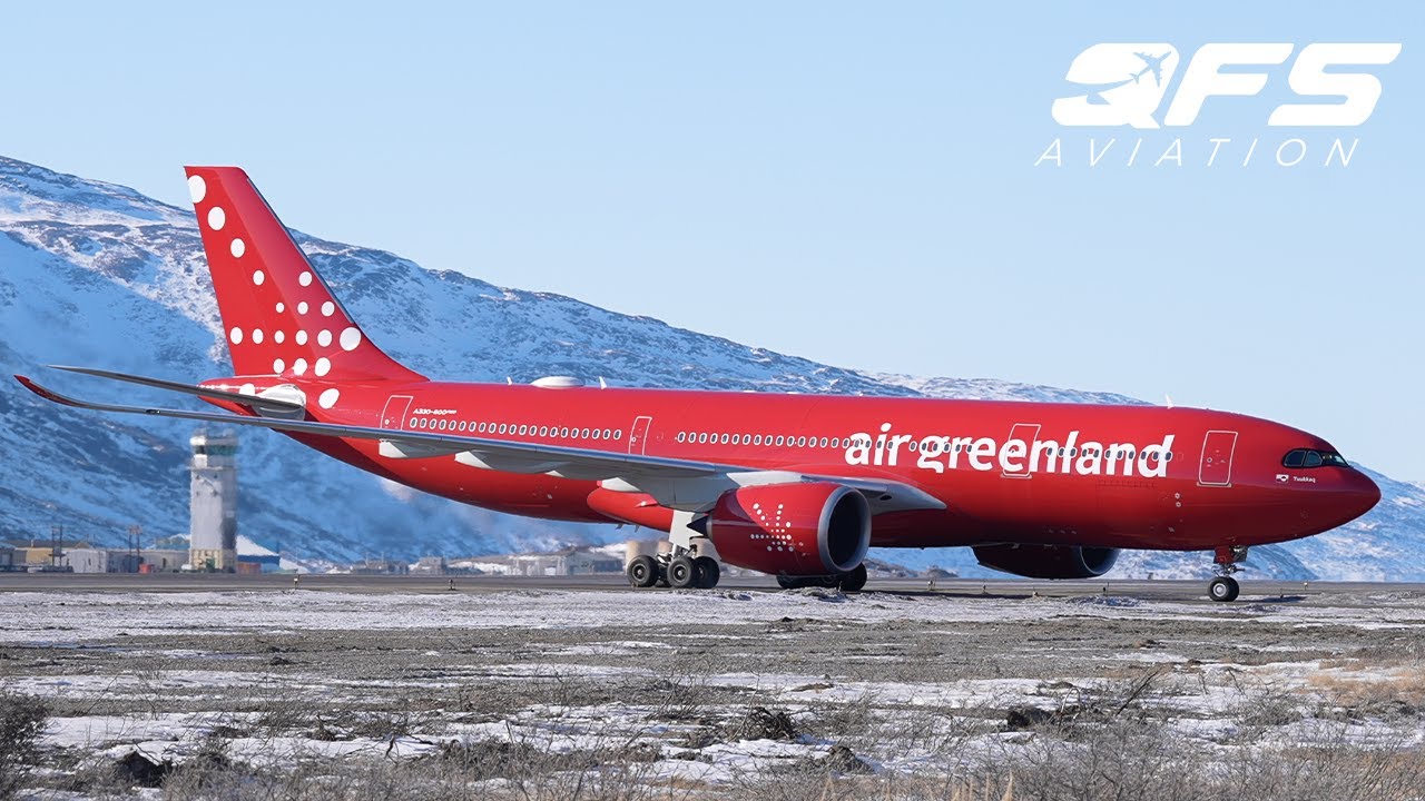 Air Greenland - A330 800neo - бизнес-класс - из Кангерлуссуака в Копенгаген | TRIP REPORT