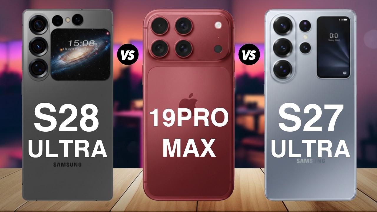 Samsung Galaxy S28 Ultra vs iPhone 19 Pro Max vs Samsung S27 Ultra – Ultimate Flagship Showdown