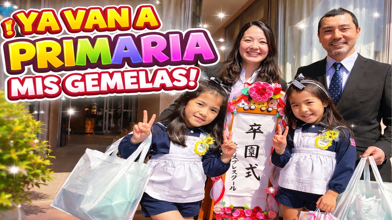 NUEVA ETAPA = MIS GEMELAS PASAN A  PRIMARIA