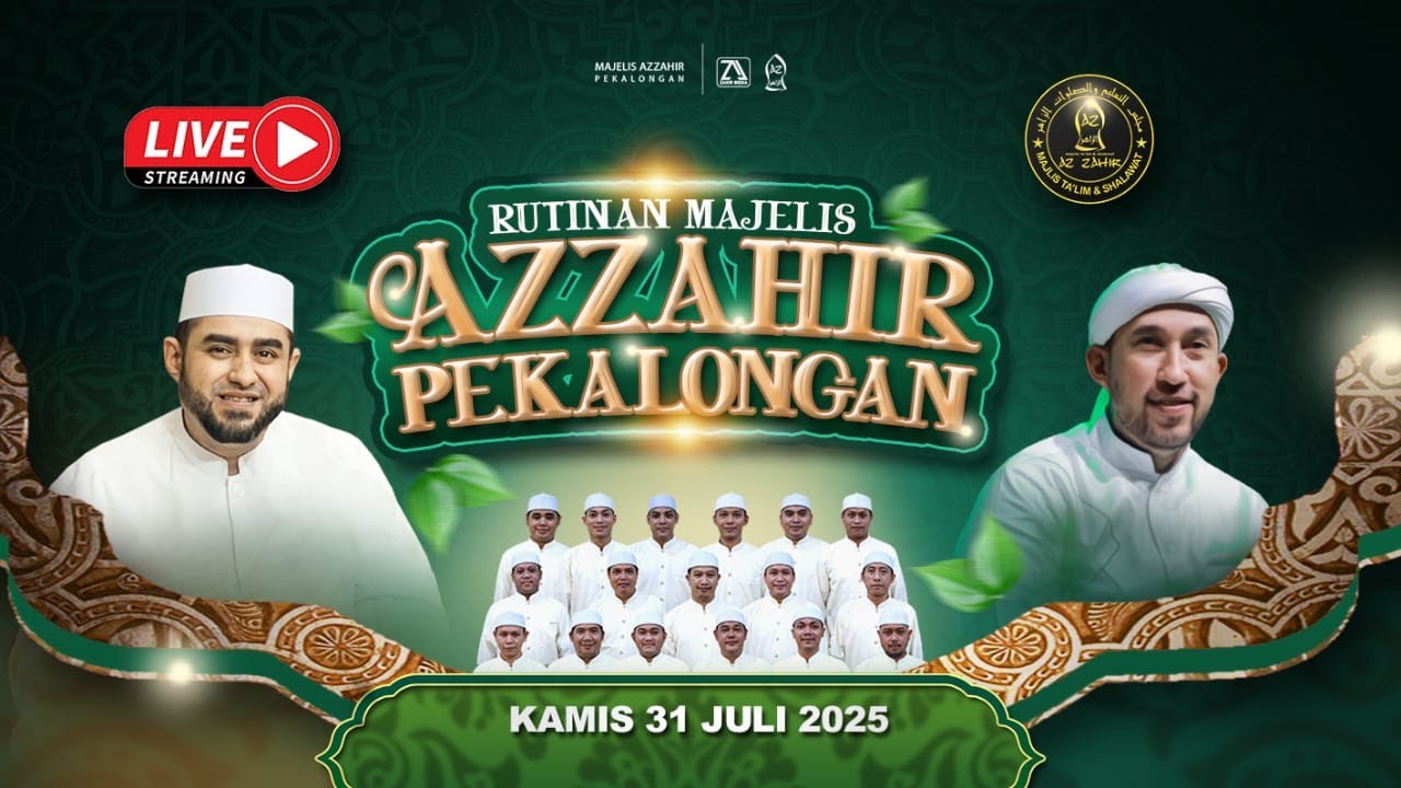 RUTINAN MAJELIS AZZAHIR PEKALONGAN ::: BERSAMA HABIB ALI ZAINAL ABIDIN ASSEGAF & MAJELIS AZZAHIR