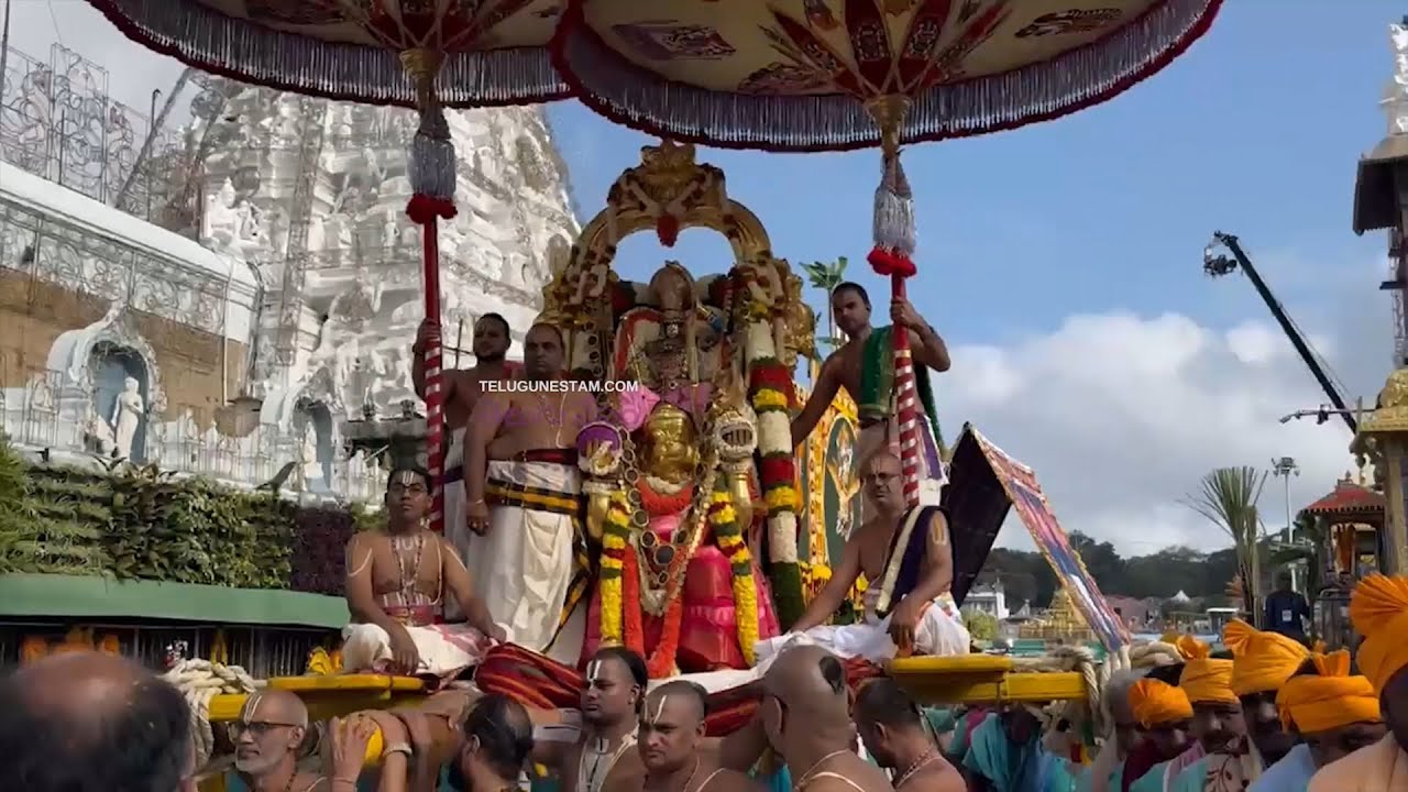 Tirumala Annual Brahmotsavam 2024 Hanumantha Vahanam
