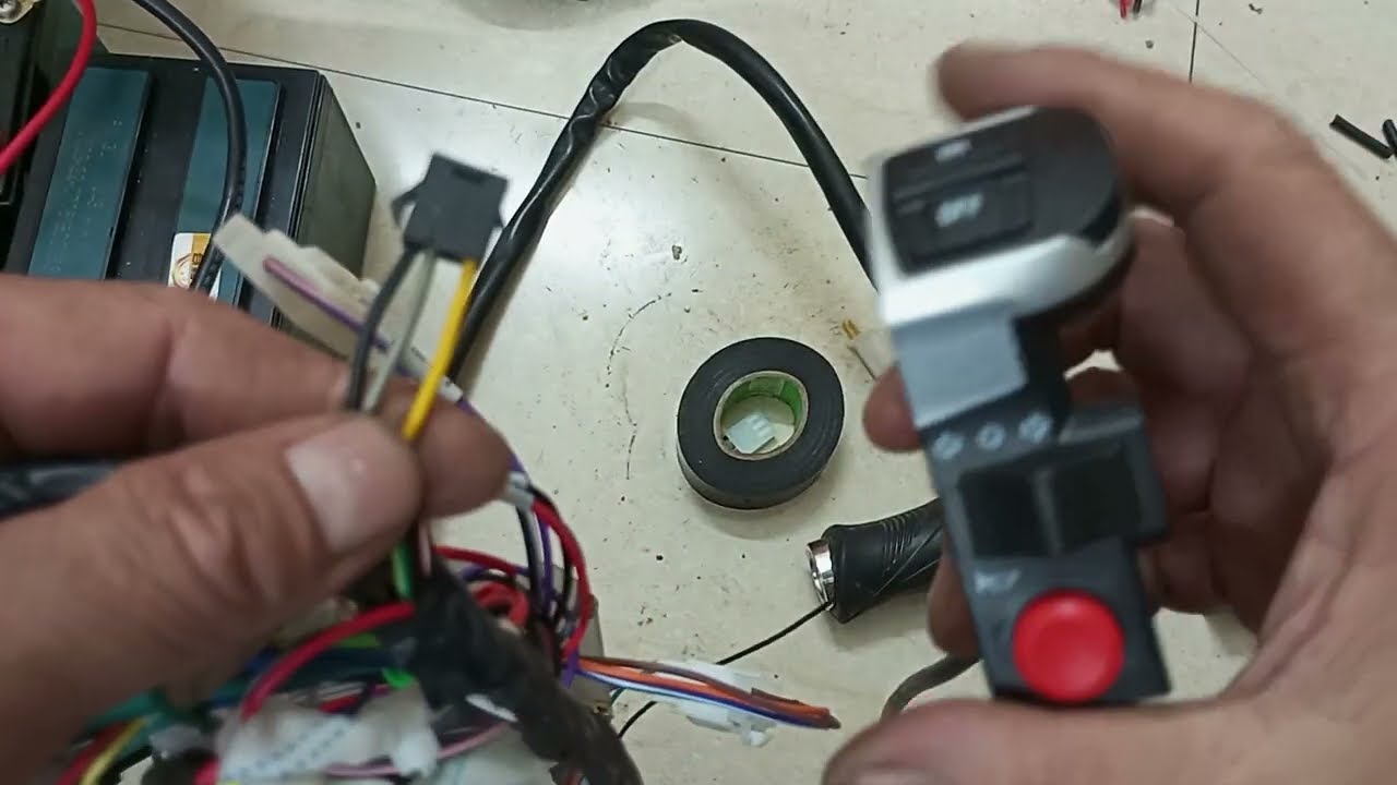 CÁCH ĐẤU HOÀN CHỈNH BỘ DÂY XE ĐIỆN CỎ CÓ XI NHAN.ĐT/ZALO:0972.075.936