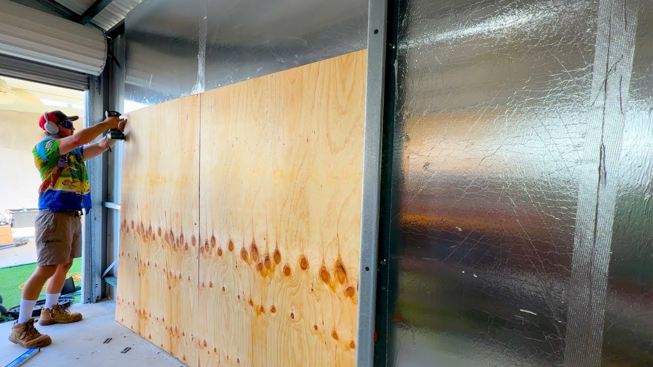 Insulating My Shed + Timber Walls Part 1