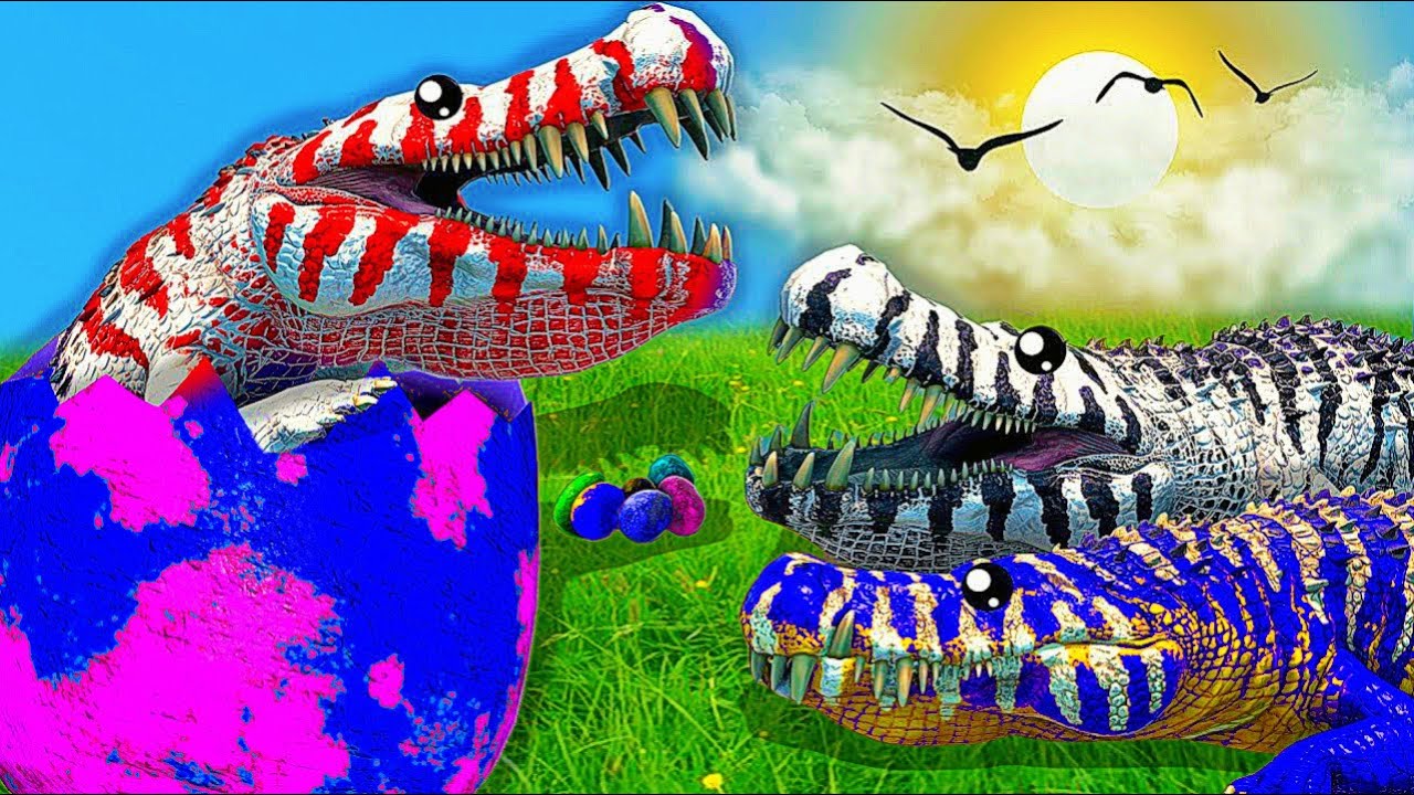 A História do Bebê Crocodilo Que Foi Expulso de Casa! O FILME (DINOSSAUROS & ANIMAIS)