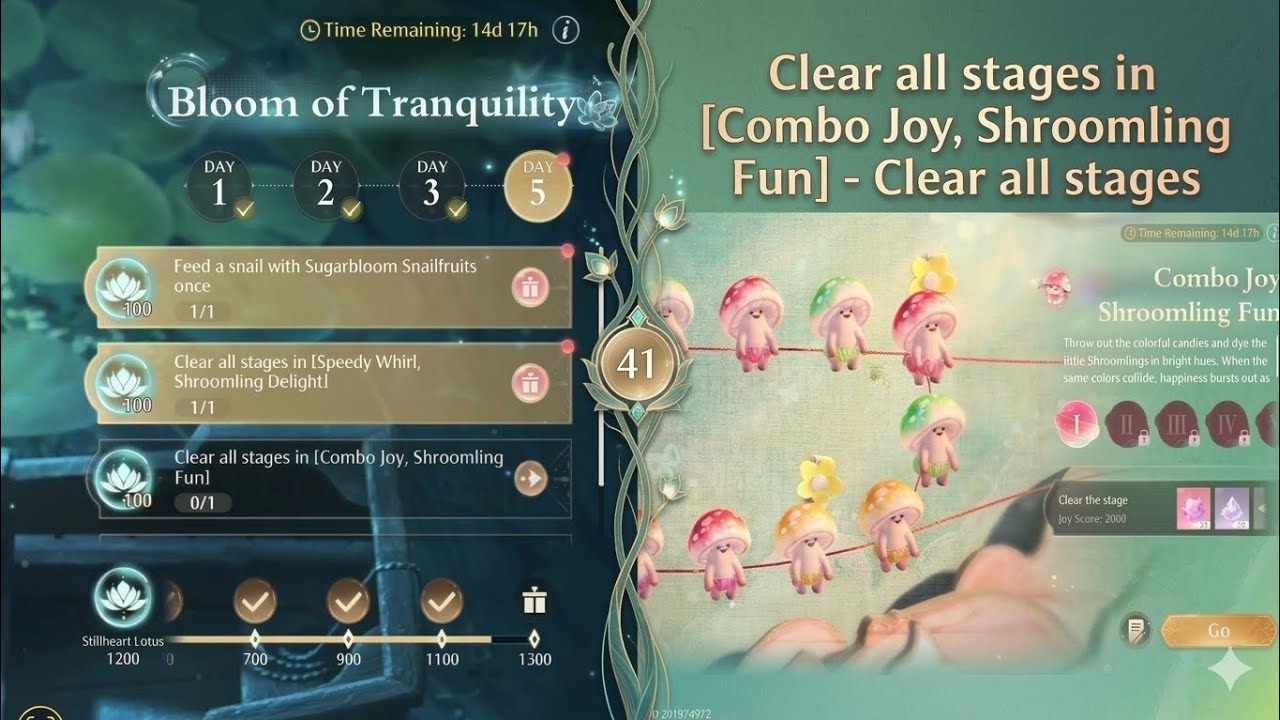 Infinity Nikki | Clear All Stages: Combo Joy, Shroomling Fun (Day 5)