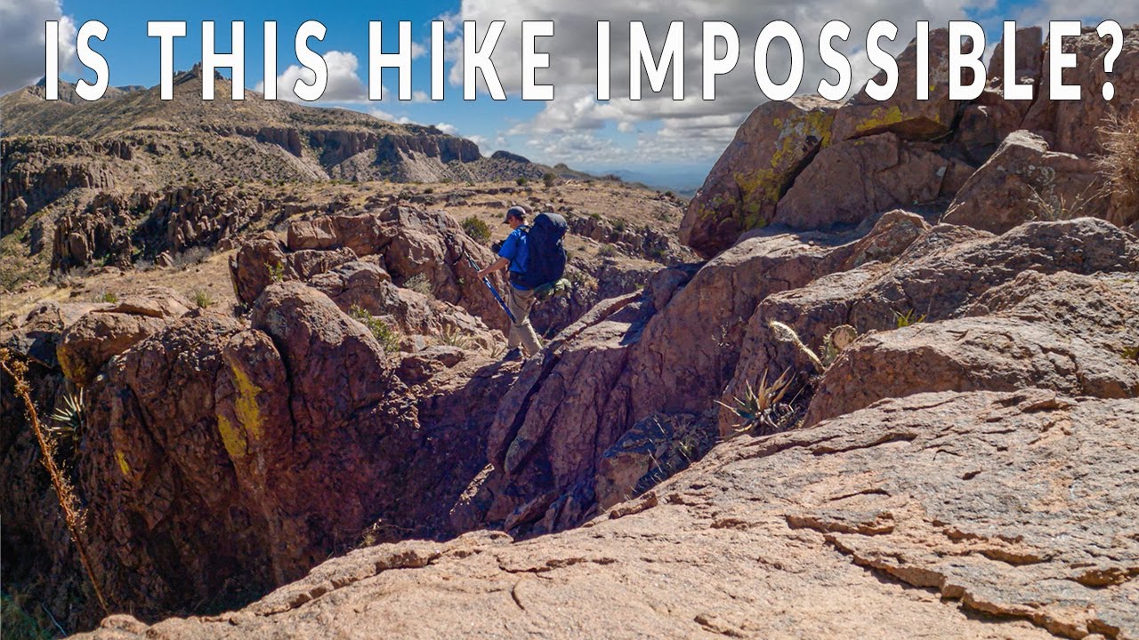 I created the most iconic and difficult loop in the Superstition Wilderness.