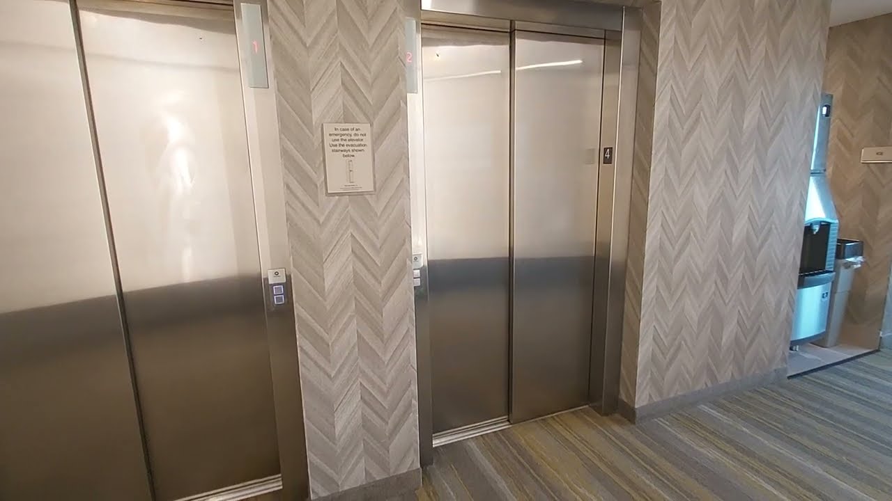 Schindler Hydraulic elevators at the SpringHill Suites by Marriott in Estero/Fort Myers, FL
