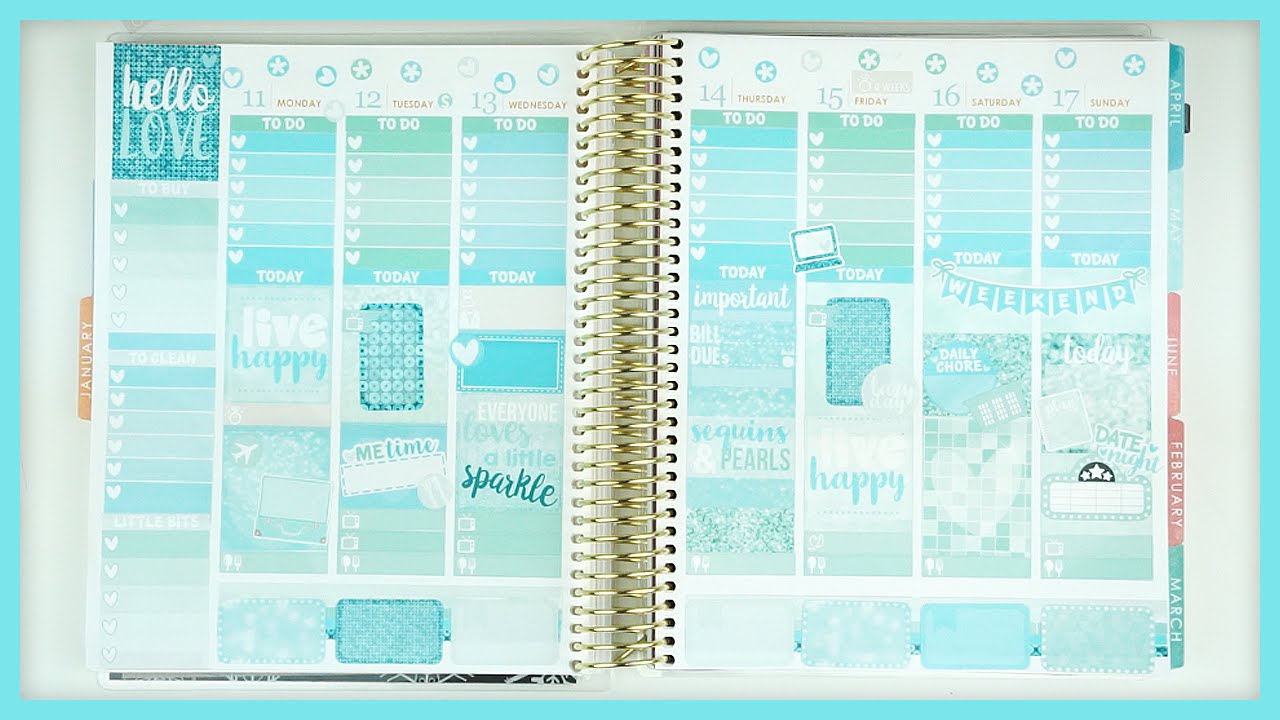 Plan With Me // SeaQuins! (Erin Condren - Vertical)
