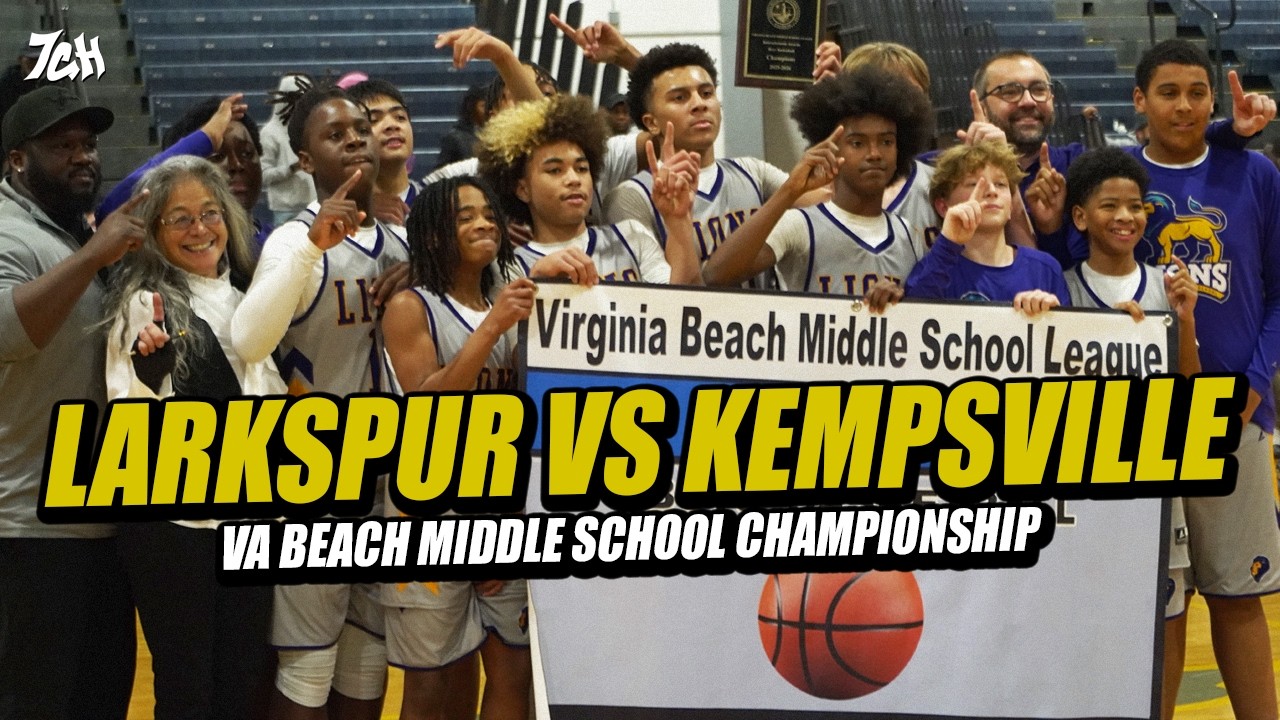 Larkspur 🆚 Kempsville | VB Middle School Championship!! (2026)