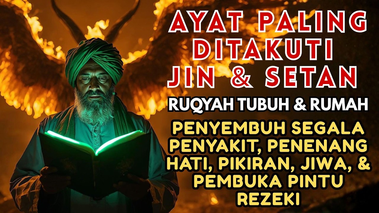 RUQYAH RUMAH & TUBUH PENGUSIR JIN DAN SIHIR, PENENANG HATI & PIKIRAN | ALAA AQEL