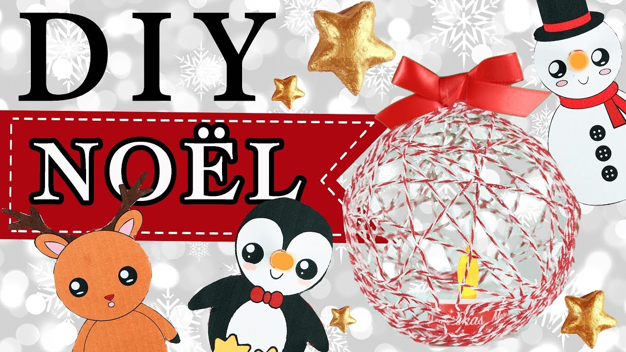 IDEES DECO DE NOEL FACILES - DEFIS DE CLAIRE