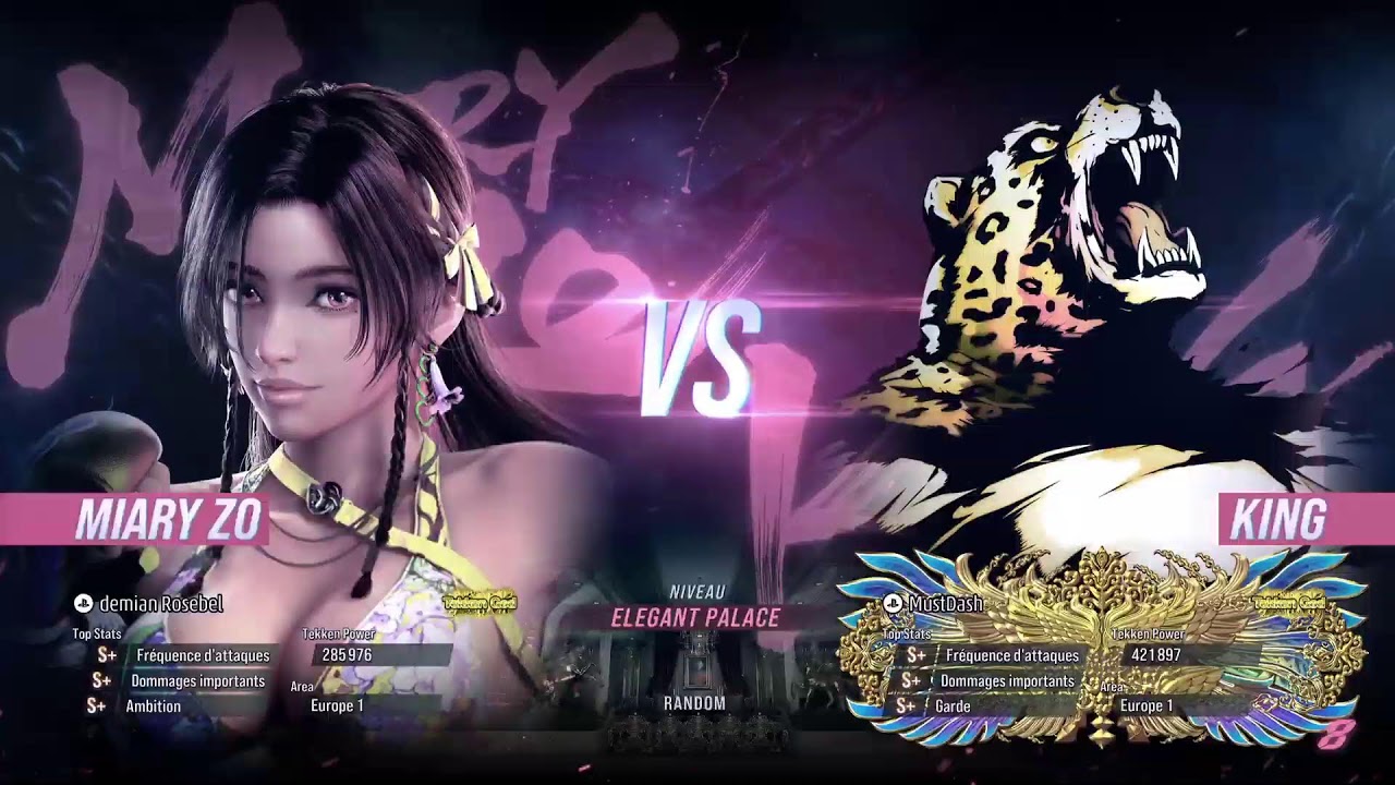 TEKKEN8 gevechts salon