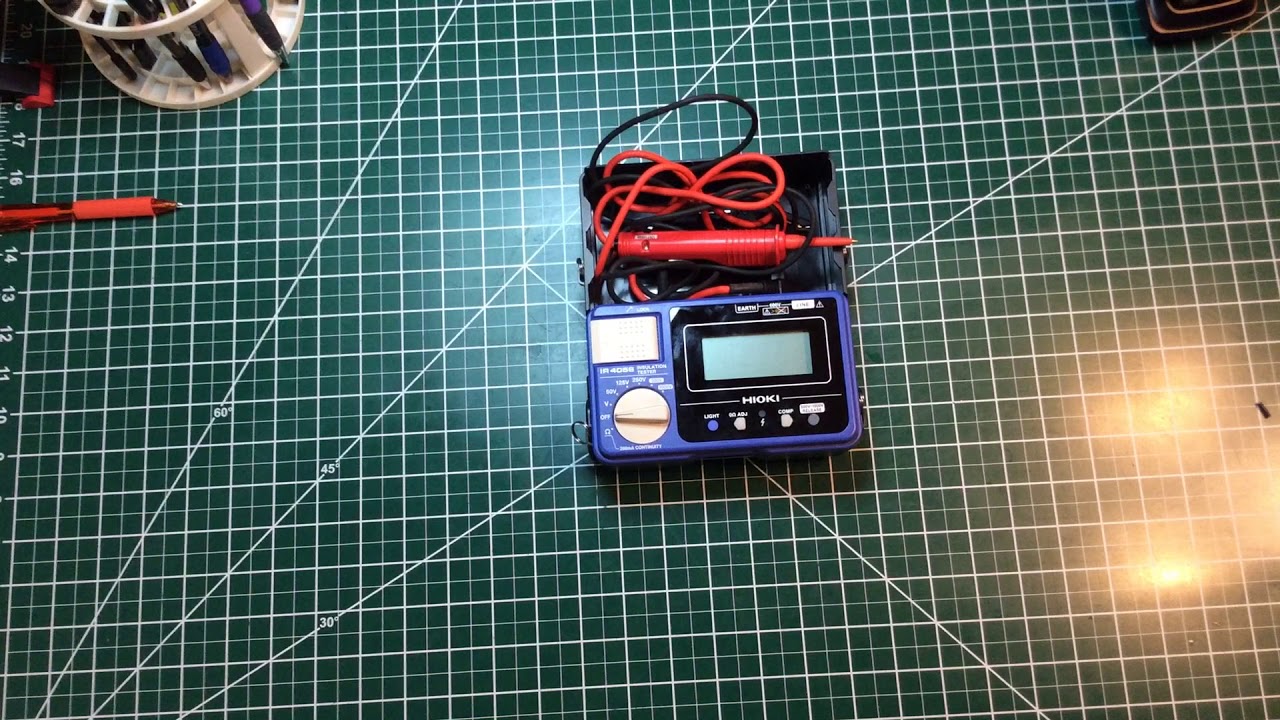 HIOKI  IR4056 Insulation Tester ( Mini Review )