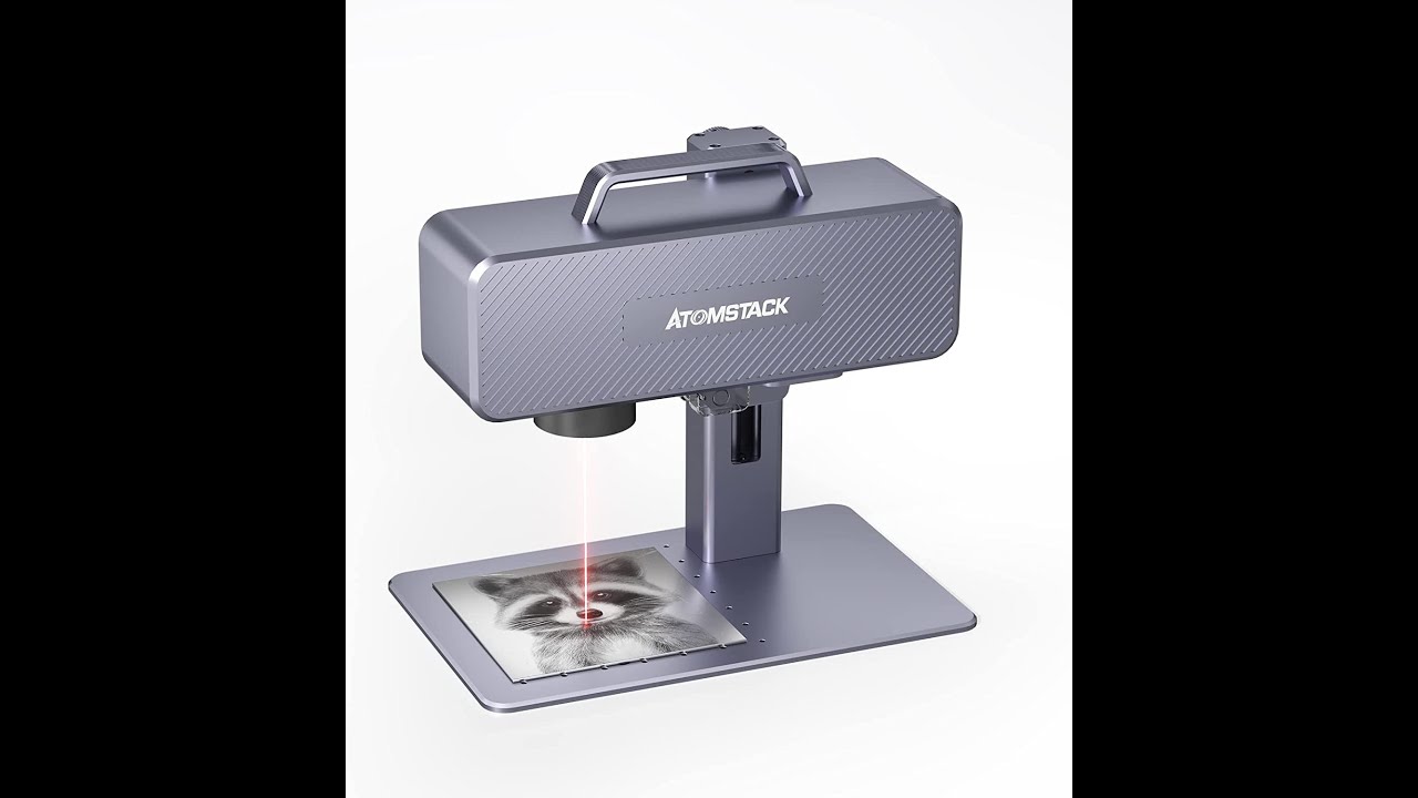 ATOMSTACK M4 Fiber Laser Engraver | 2-in-1 Desktop and Handheld Fiber Laser Making Machine