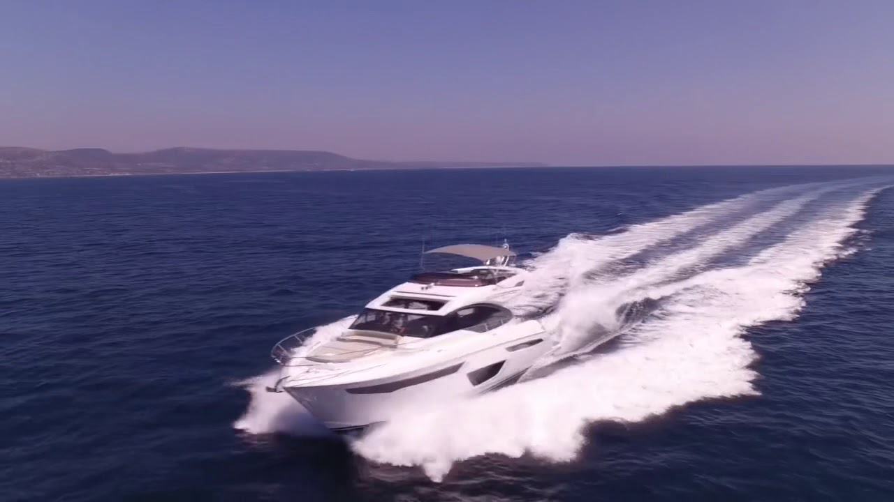 2018 Princess S60 Seatrial