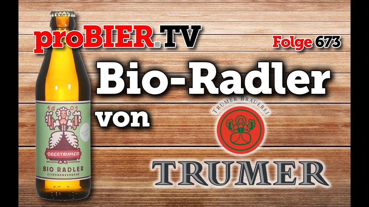 Obertrumer Bio Radler von Trumer | proBIER.TV - Craft Beer Review #673 [4K]