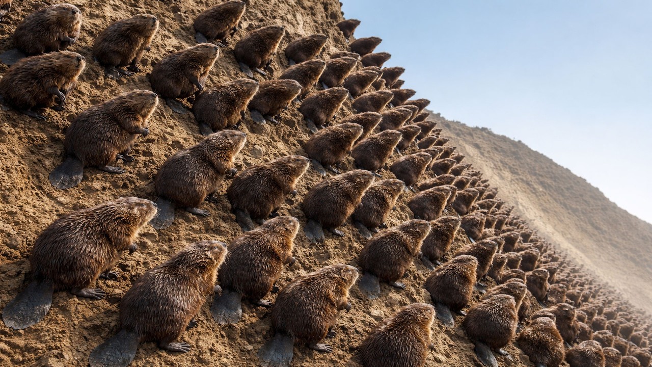 Os EUA Soltaram Centenas De Castores Em Um Deserto Sem Água — E Foi Isso Que Aconteceu.