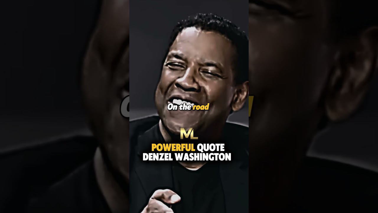 Powerful Quote Denzel Washington #quotes