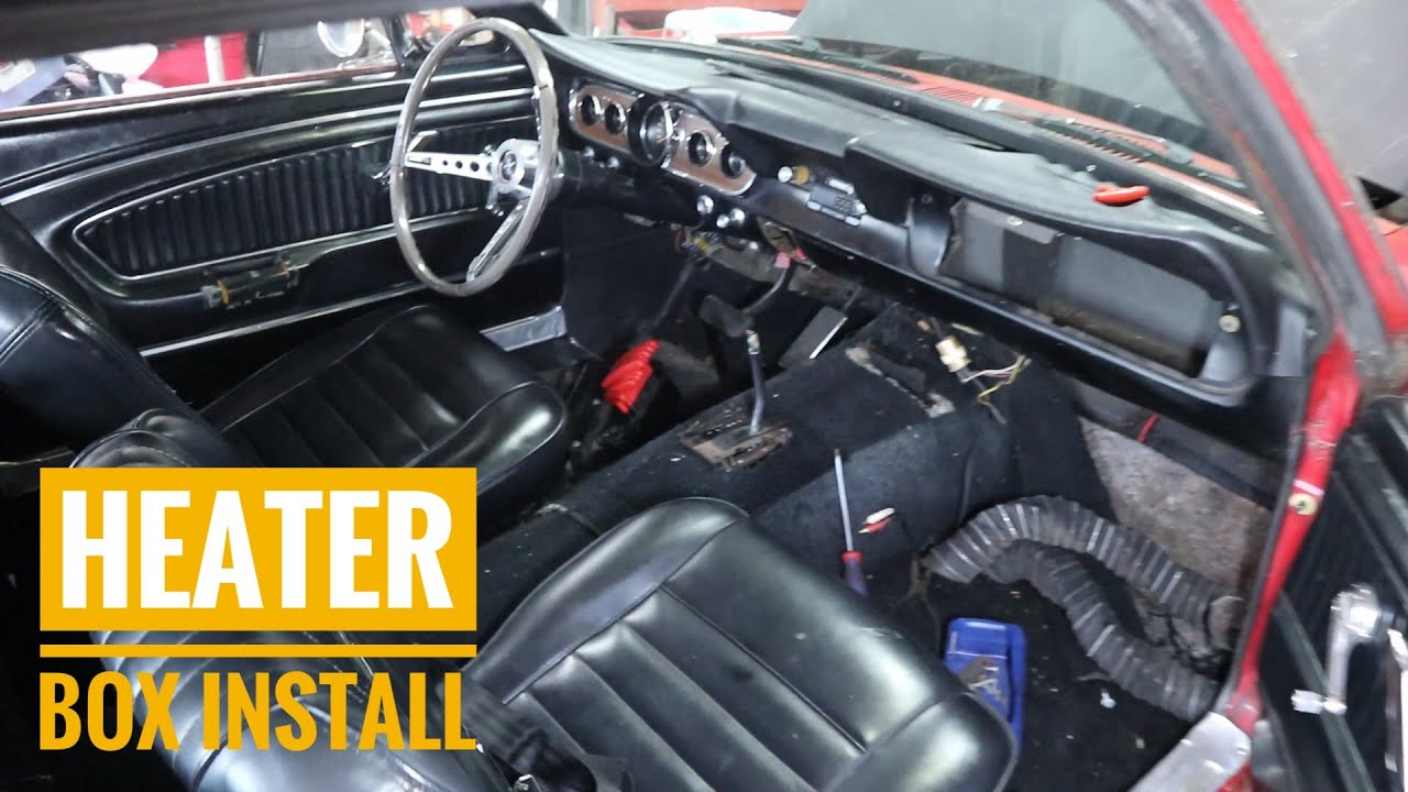 1966 Mustang Heater Box Install PT.3