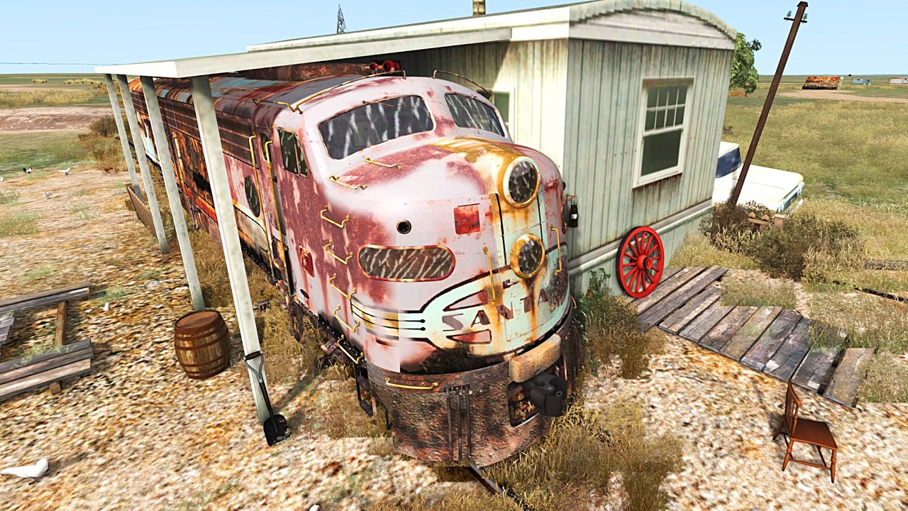 INCREDIBLE Abandoned Locomotives in the DESERT!