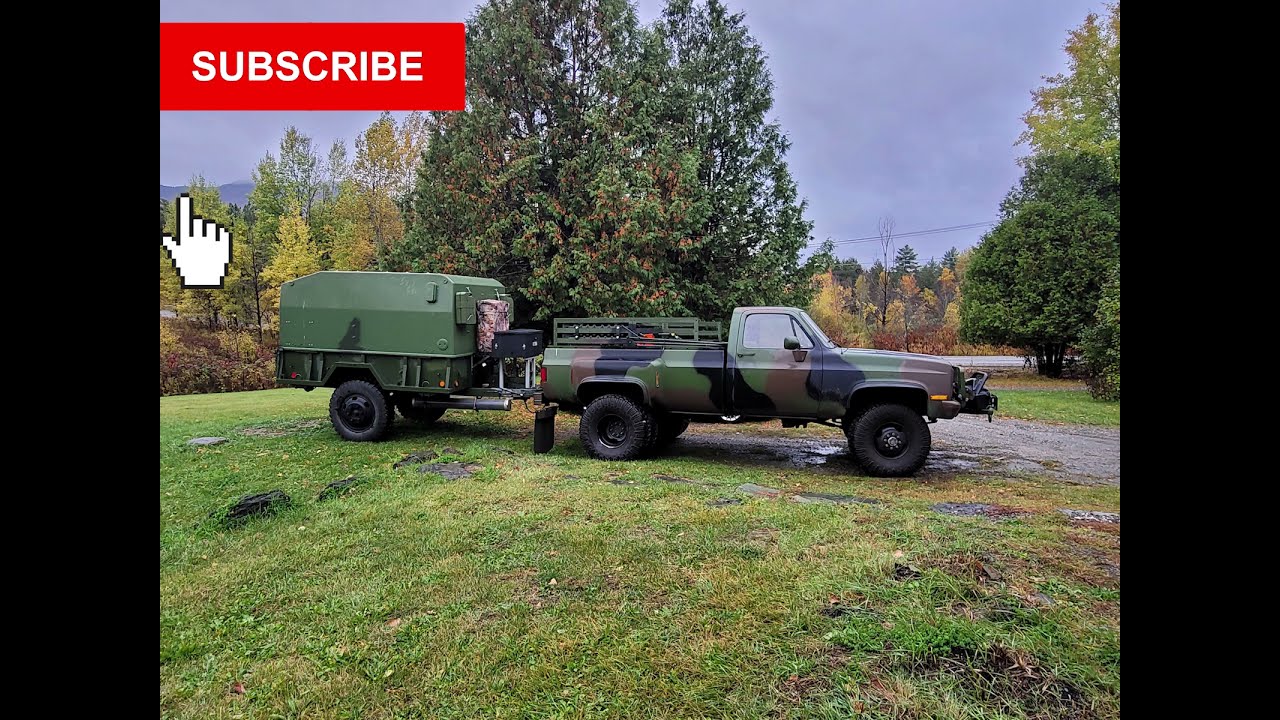 It's been TURBO'ed!! M1028 Chevy CUCV 6.2 to 6.5 Turbo Diesel Conversion update - one of a kind