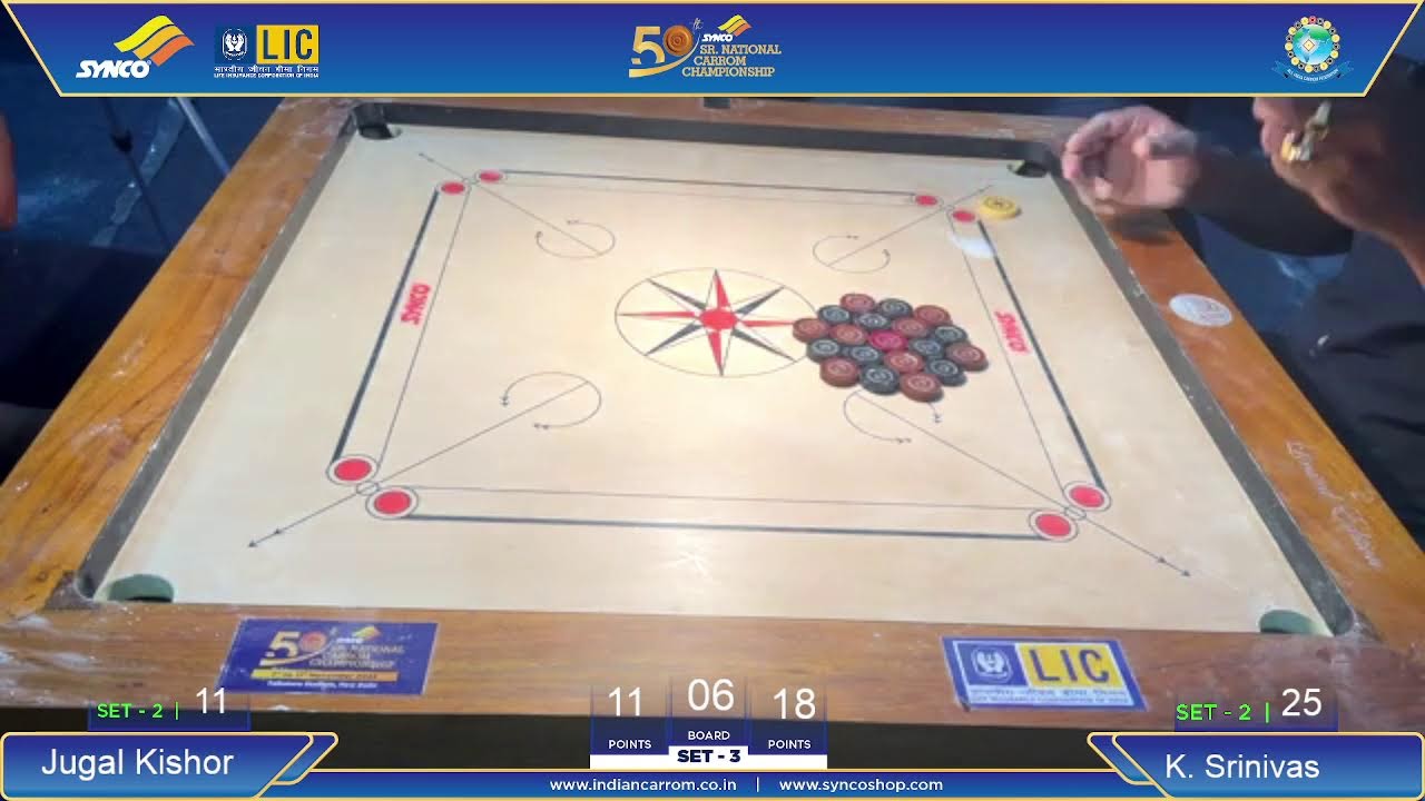 Men's Finals  - Jugal Kishor Datta (ASSAM) vs K. Srinivas (PSPB)