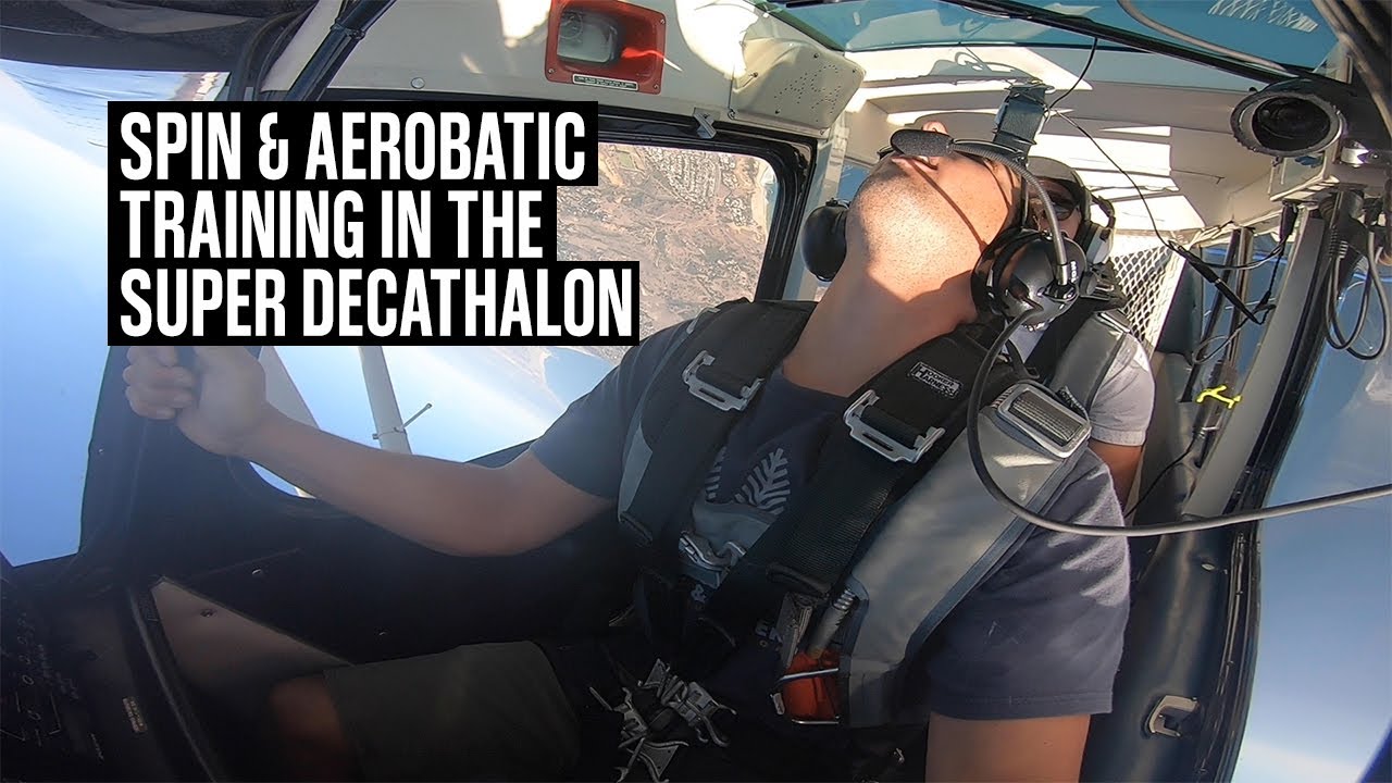 CFI Spin Endorsement in a Super Decathlon!