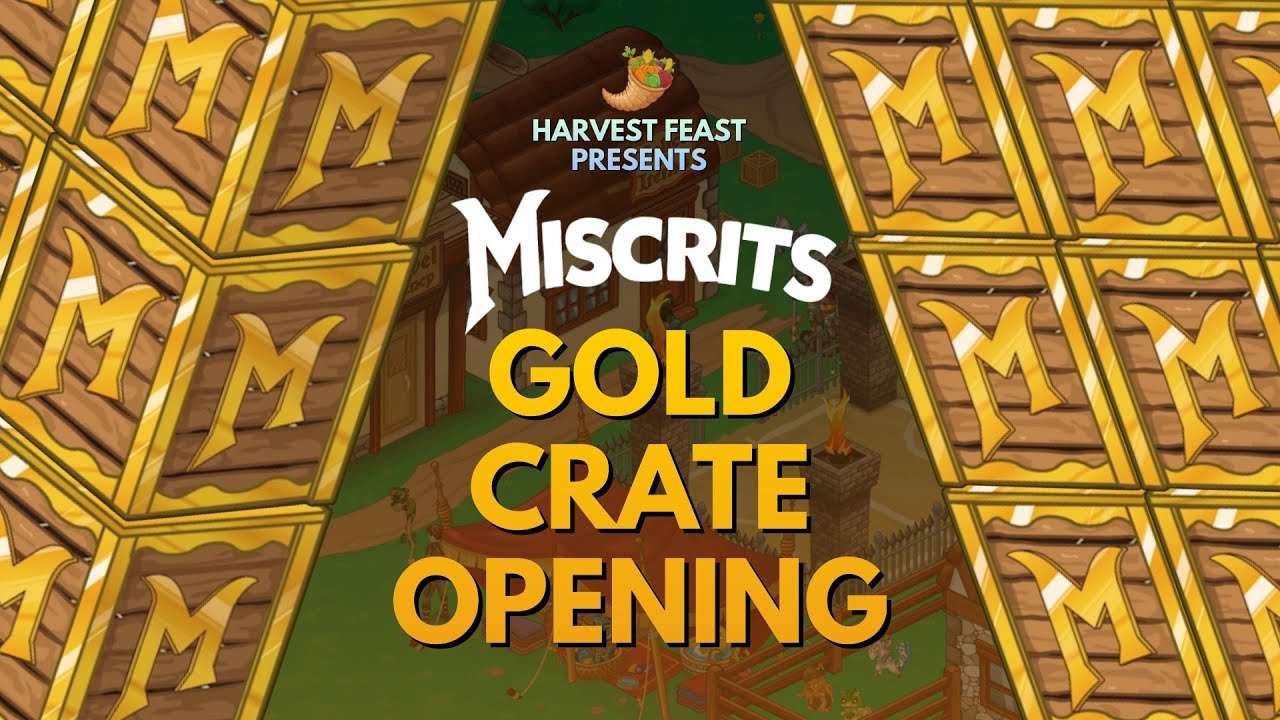 Miscrits | Gold Crate Opening 