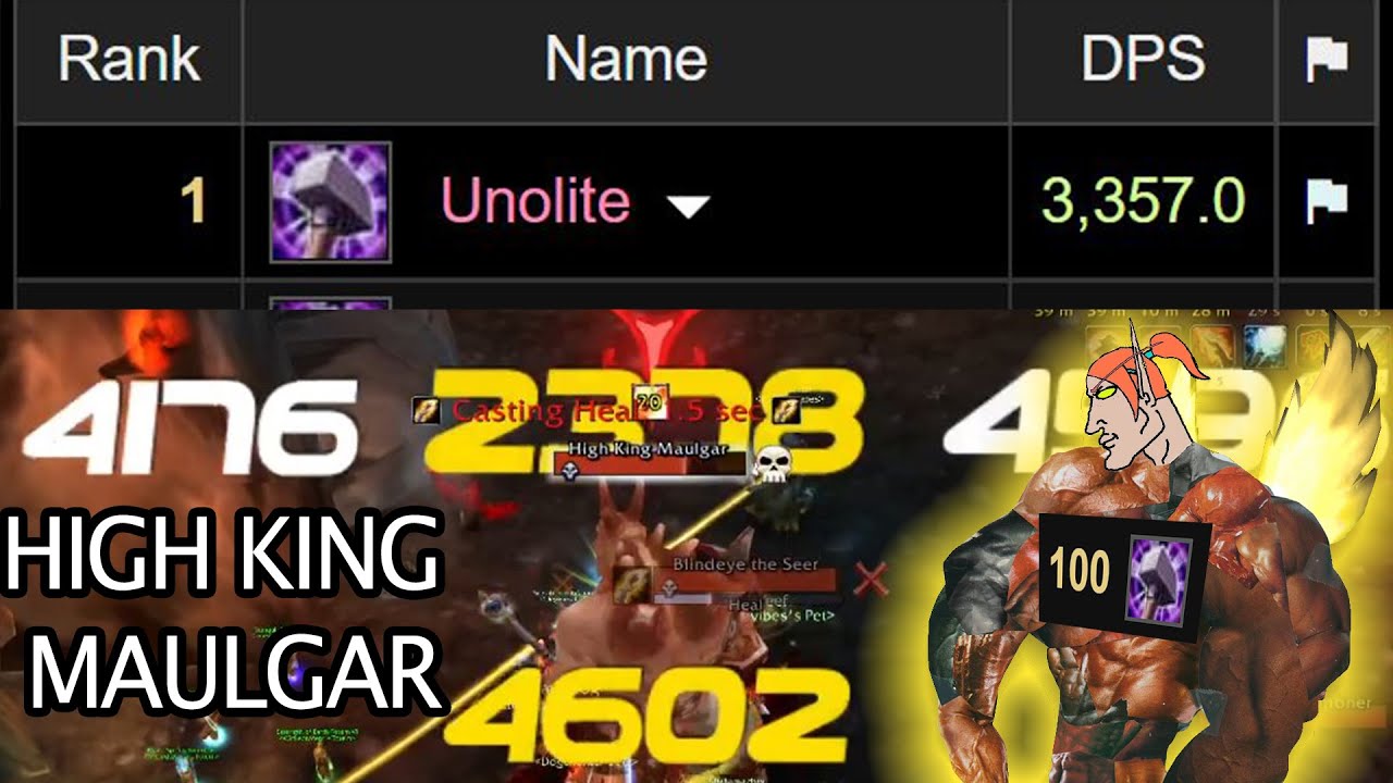 HKM #1 World DPS Ret Paladin P2 | Burning Crusade Classic