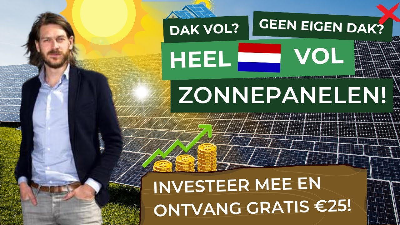 DAK VOL? Leg samen met Sven HEEL NEDERLAND VOL ZONNEPANELEN ☀️