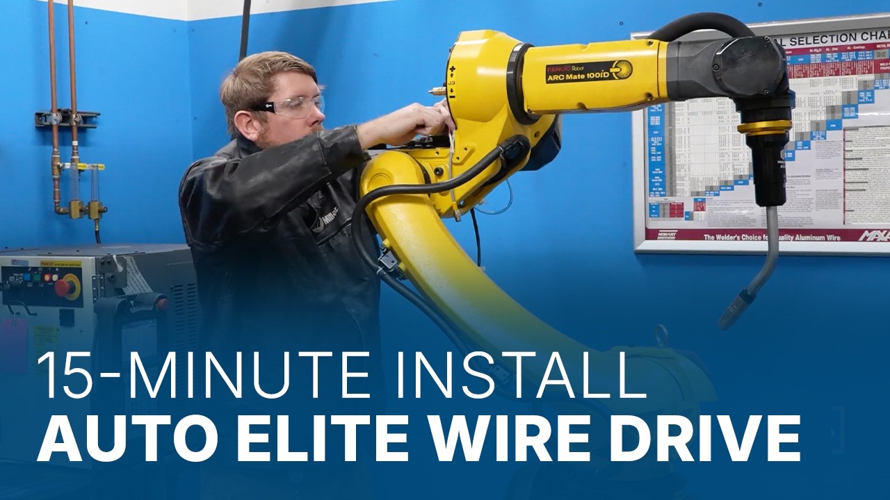 Integrate the Auto Elite Wire Drive in Less than 15 minutes